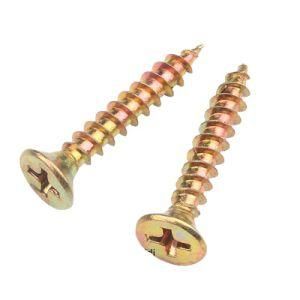Drywall Screw Facing Mexico Market Brass Color Drywall Screw From Tianjin