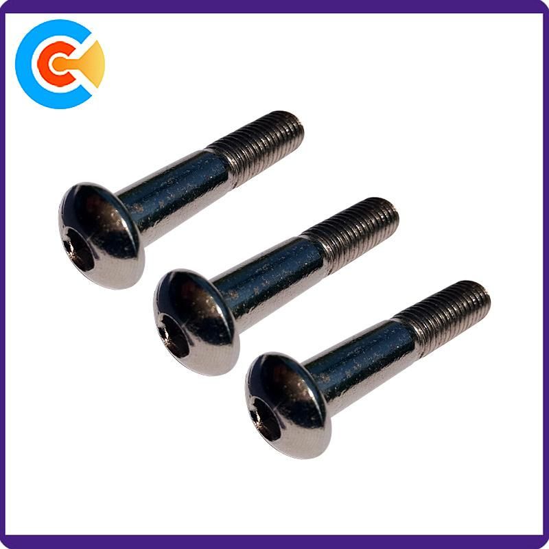 Carbon Steel Half Thread Hexagon Socket Head Cap Screw