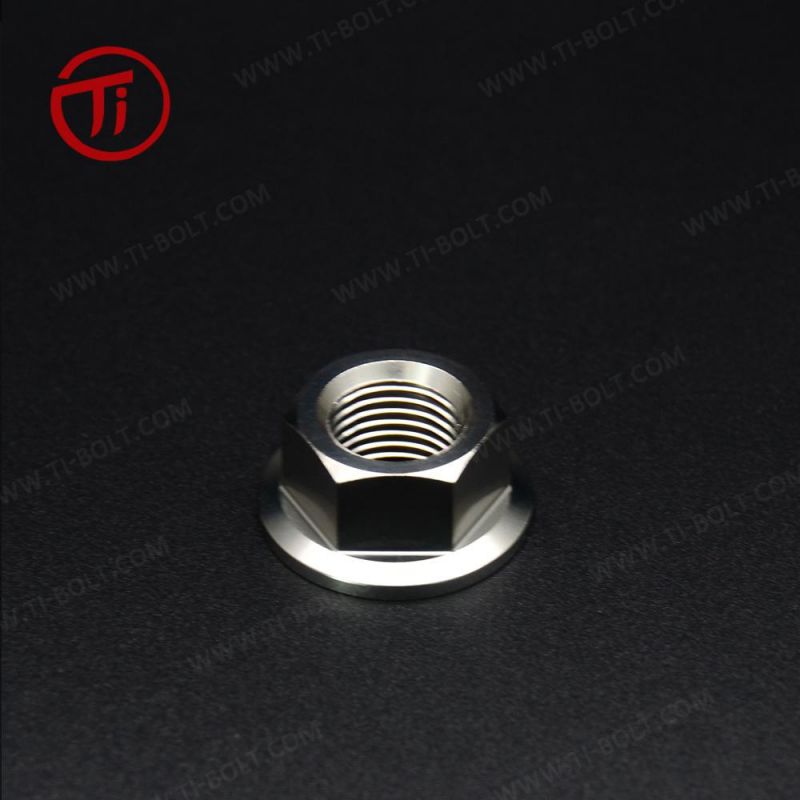 High Strength Titanium Hexagon Flange Nuts M5/M6/M8/M10 Nuts