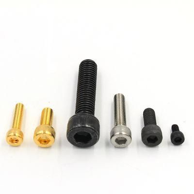 High Quality DIN 912 129 Black Hexagon Socket Bolt Thin Head Cup Head Allen Key Screw Bolt