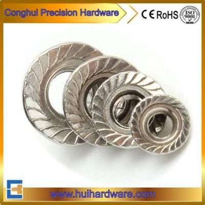 DIN 6923 Stainless Steel 304 A2-70 Hexagon Flange Nut