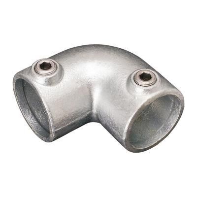 Galvanised Handrailing Clamps Two Way Elbow