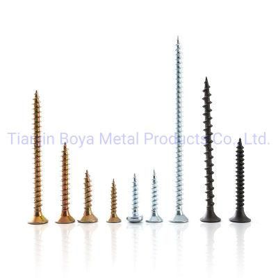 White/Yellow/Black Zinc Chipboard Screw/Tapping Screw