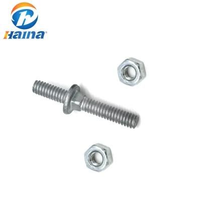 Double Head Bolt with Hex Nut for Cables