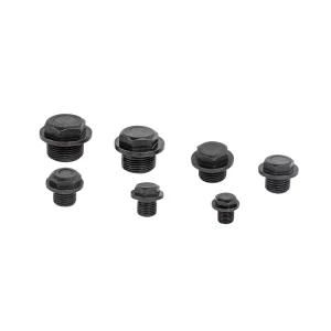 Hexagon Flange Oil Plugs Black Surface