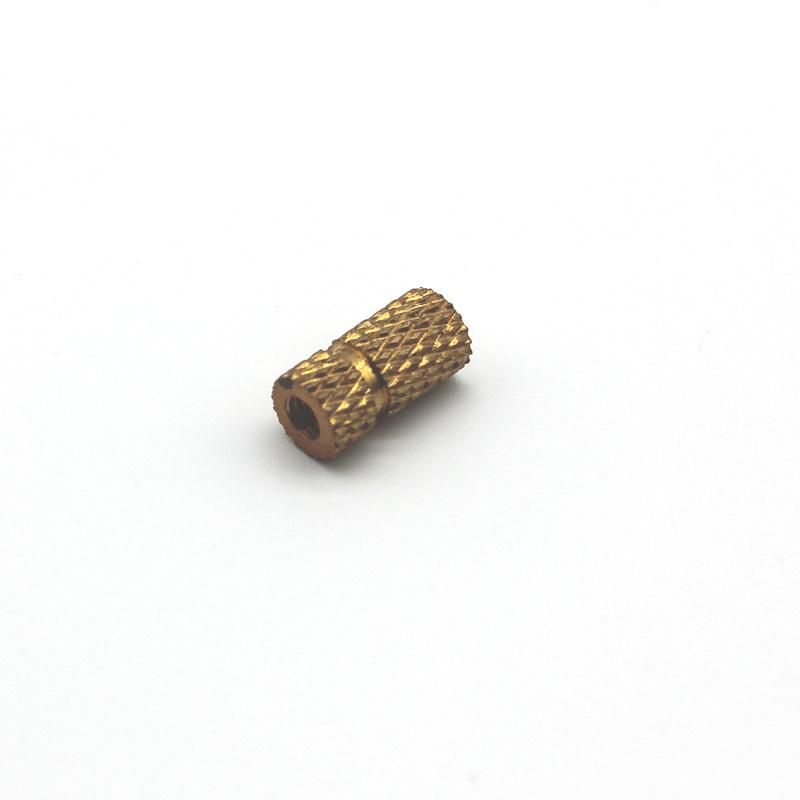 M6 Brass Knurled Insert Nut for Plastics Injection