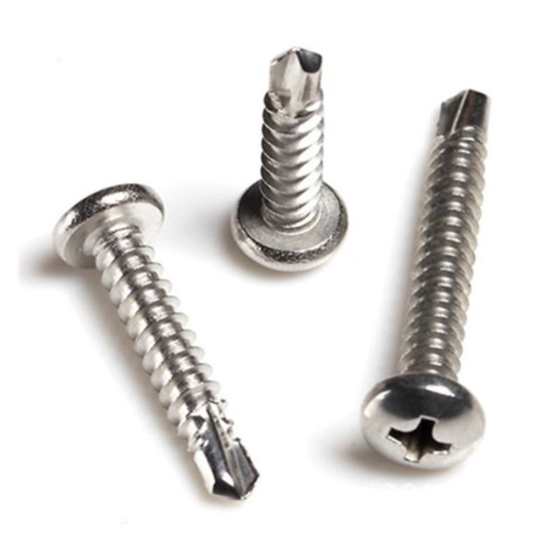 304/316/410 Stainless Pan Head Self Drilling Screw