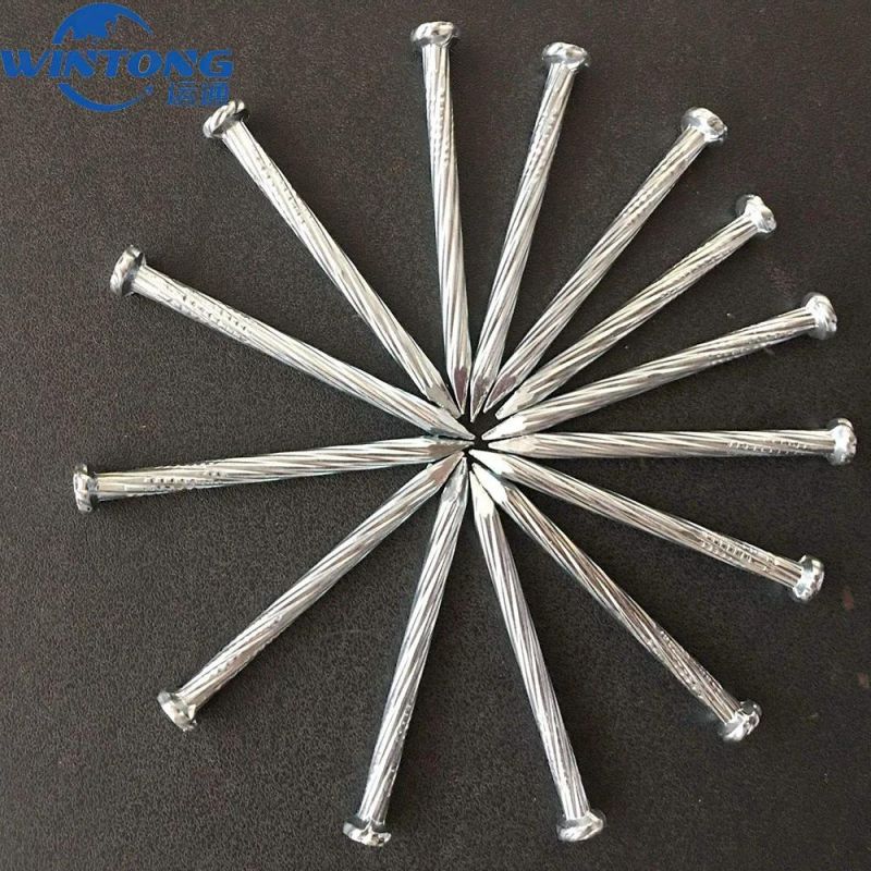Straight Grain Cement Nail, Galvanized Cement Nail, Cement Nail Factory Price
