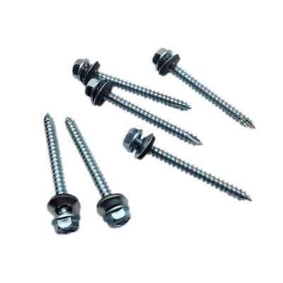 Hex Washer Hight Head Shoulder Under Head Post Ame Screw Type 17 Cut Point Assembled with Bonded Washer