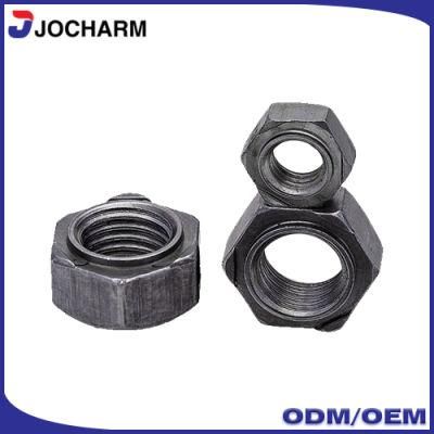 DIN929 Black Plated Carbon Steel Weld Hexagon Nuts