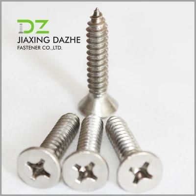 DIN7982 Phillips Countersunk Self Tapping Screw Stainless Steel Screw