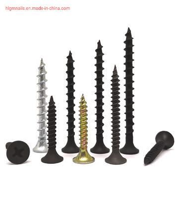 3.5X25mm C1022 1000PCS/Box Bugle Head Black Phosphated Drywall Screw