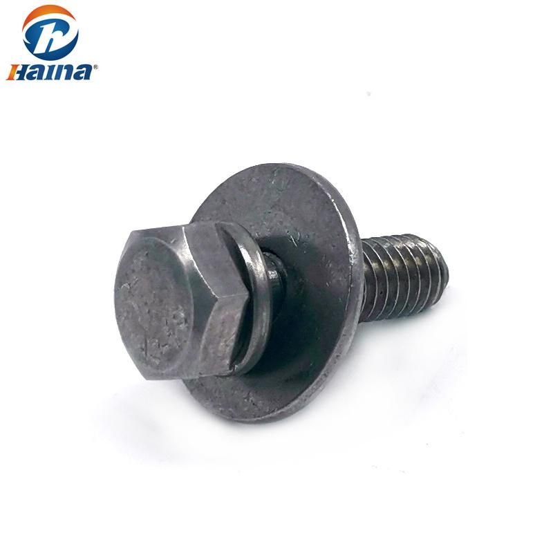 DIN6914 Stainless Steel Hex Head Bolt with Nut and Washer