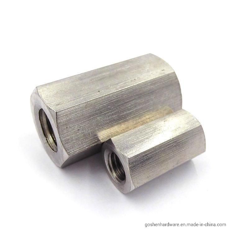 DIN6334 Stainless Steel Hex Coupling Long Nuts