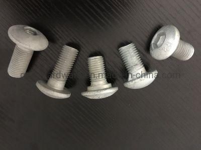 Carbon Steel Guard Rail Bolt Series/Track Bolt