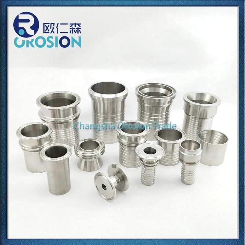 Stainless Steel Sanitary Hose Side Clamped for Food