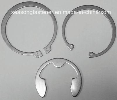 Stainless Steel Retaining Ring / Circlip (DIN471 / DIN472 / DIN6799)