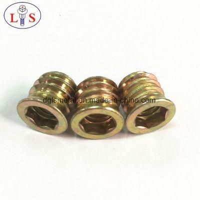 Carbon Steel Furniture Hexagon Nut Insert Nut