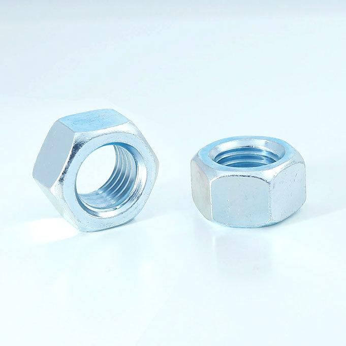 China Carbon Steel Zinc Special Hex Nuts for Type Screws and Lock Round Screws and Nuts