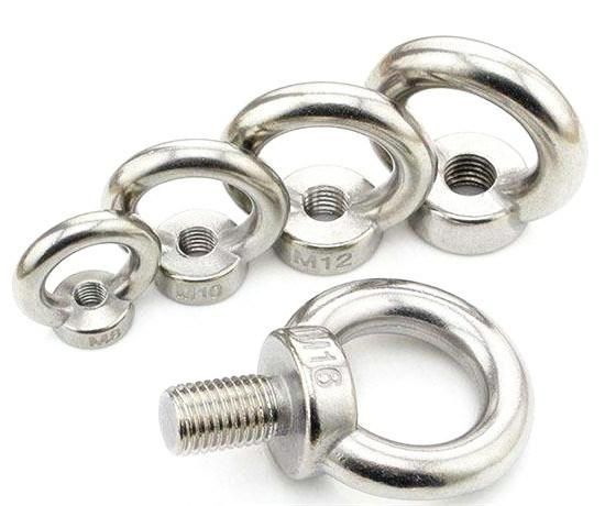 Galvanized Zinc DIN580 M16 Eye Bolt Screw Ring-Pull Guangzhou