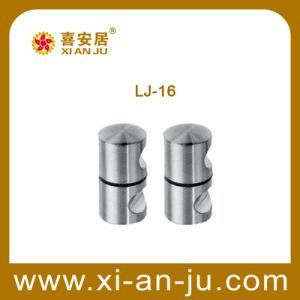 Round Zinx Alloy Chromed Glass Support Fitting (LJ-16)