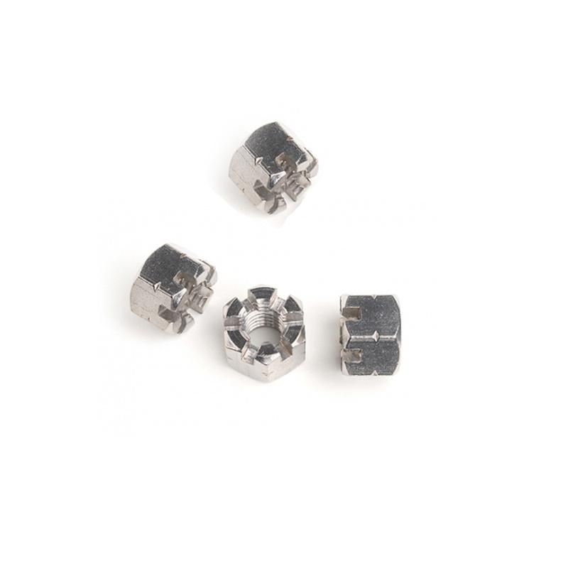 DIN935 Hex Castle Nuts Zinc Plated