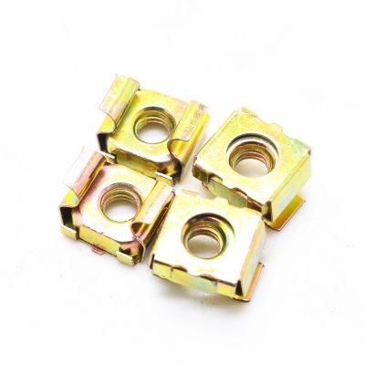 Yellow Zinc Plated M6 Cassette Nut