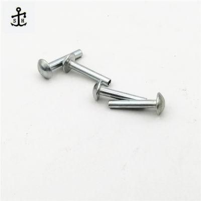 Metric General Purpose Semi-Tubular Rivets for Suitcase Hardware Accessories