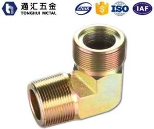 90 Degree Elbow Metric Male Adapter Hydraulic Tube Connector