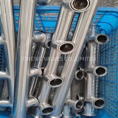 Stainless Steel Sanitary Multi Station Manifold Pipe