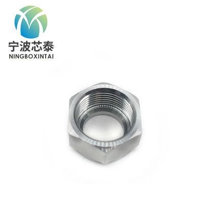 Wholesale Connection Pipe Hexagon Stainless Steel Thread Round Nut