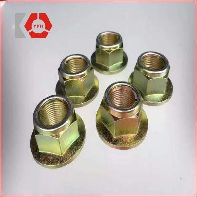 Special Nuts of Yellow Zinc Carbon Steel Precise
