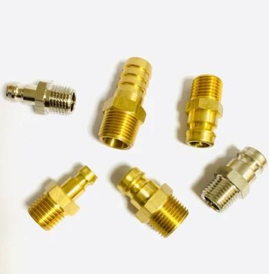 Hasco Mold Brass Hydraulic Hose Barb Push Pipe Fittings From Dongguan