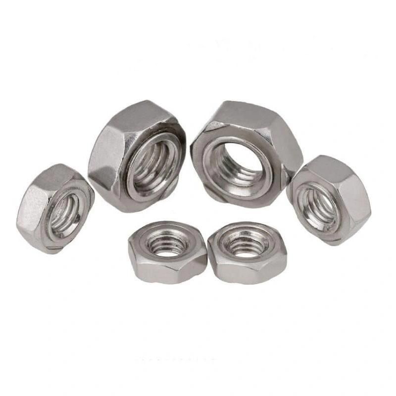 Best Price Hex Weld Nut DIN929 DIN 928 Steel Nut Flange Nut Step Nut Furniture Nut Tee Nut K Nut Nylon Nut Lock Nut Rivet Nut for Manufacture