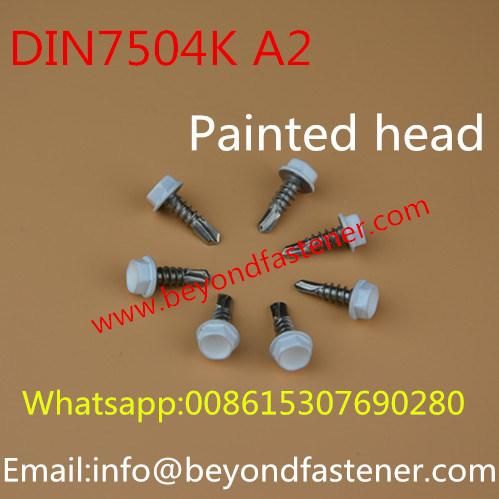 Paint Screw Color Head Screw Tek Screw Bimetal Screw