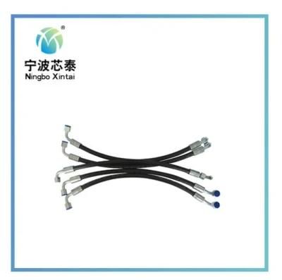 High Pressure Flexible Braided Suction Hydraulic Rubber Hose Pipe Assembly