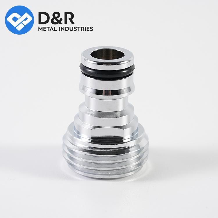Brass Quick Coupling Garden Pipe Nipple Fittings with Rubber Ring