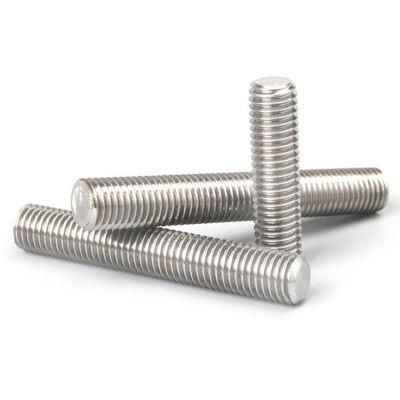 M8 M12 Stainless Steel A2 A4 Double End Threaded Rod Threaded Bar DIN939