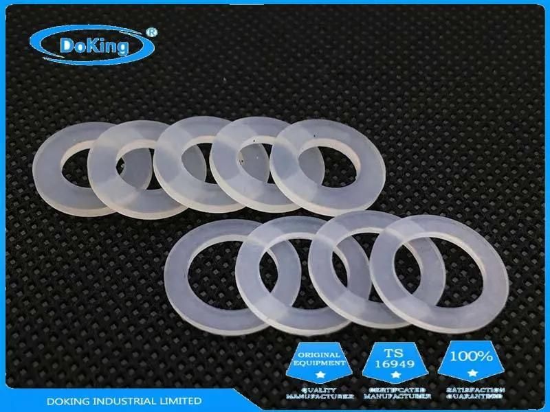 Customized NBR EPDM Car Parts Rubber Exhaust Flange Gasket O Ring Flat Rubber Gasket