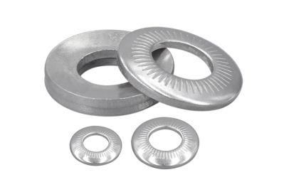 304 Stainless Steel Disc Type Anti Slip Washer Saddle Type Locking Anti Loosening Belt Tooth Anti Vibration Gasket M5m6m8m12m14m20