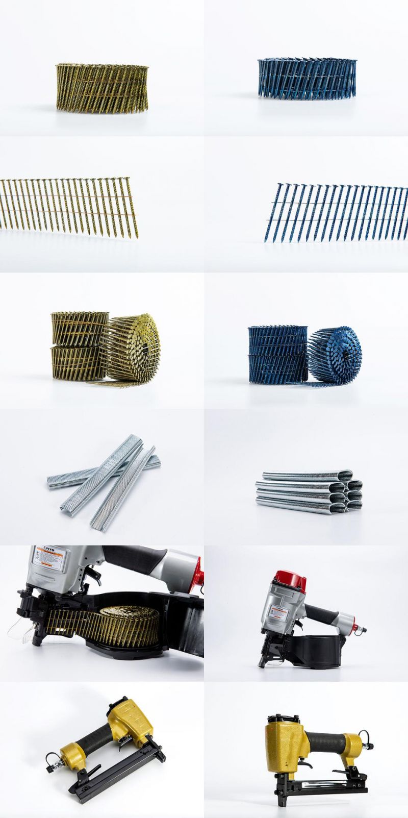 Screw Shank 2.5X50 2.5X57 2.5X65 Coil Nails