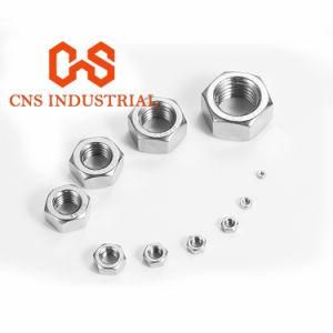 High Quality DIN934 M6-20 Stainless Steel 304 316 Hexagon Nut