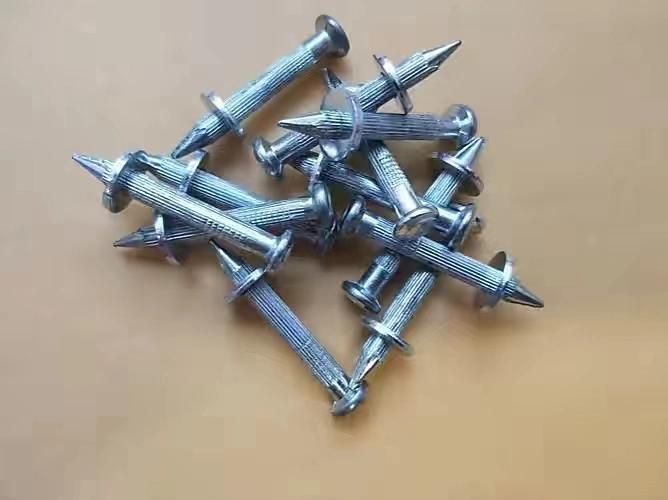 60# Steel Electrol Galvanized Shooting Nails Factroy Directly Sale