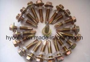 Hex Head Self Tapping Self Drilling Screw Carbon Phillips C1022 Building Material Fastener with Flanged