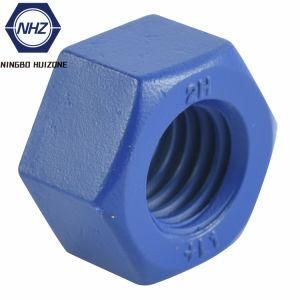 PTFE (Polytetrafluoroethylene) Coating ASTM A194 Gr 2h Heavy Hex Nuts &amp; Stud Bolts