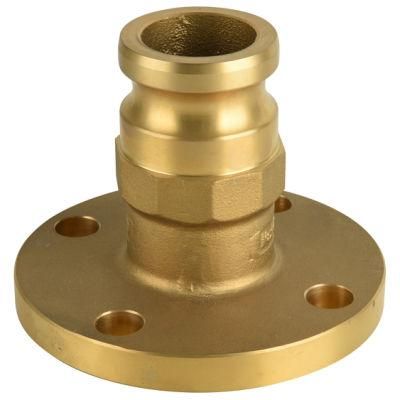 Brass and Stainless Steel Type E Camlock Flange