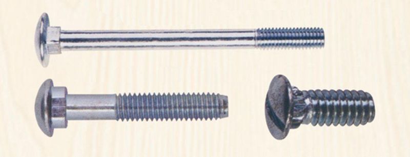 Carriage Bolt with Mushroom Head and Square Neck