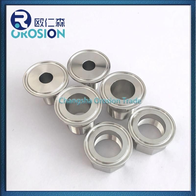 Hexagon High Quality Male Threaded Pipe Fitting Ferrule for Food