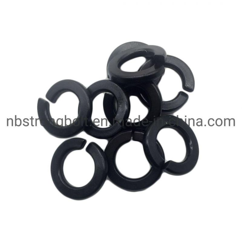 ASME B 18.21.1 1999 Spring Lock Washers with Black Oxid 9/16"