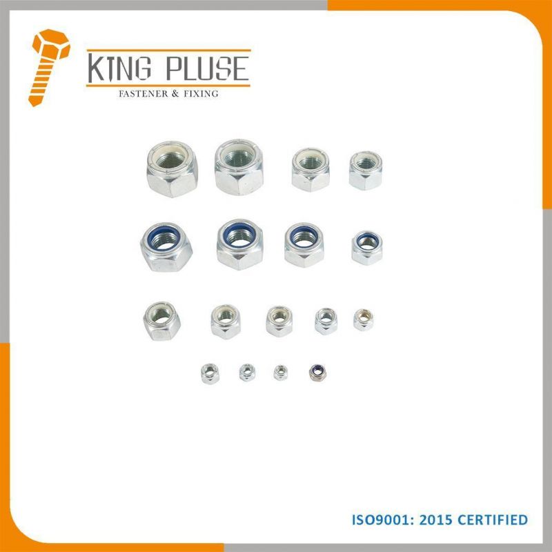 High Quality Self-Locking Black DIN 934 /2h Hex Nut